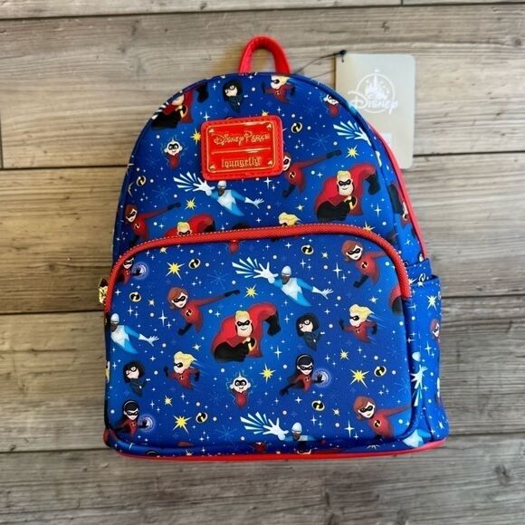 NWT Loungefly | Disney / Pixar The Incredibles Loungefly Mini Backpack - Picture 2 of 10